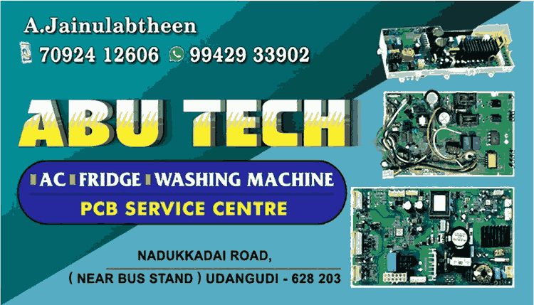 ABU Tech Fridge service centre in Udangudi